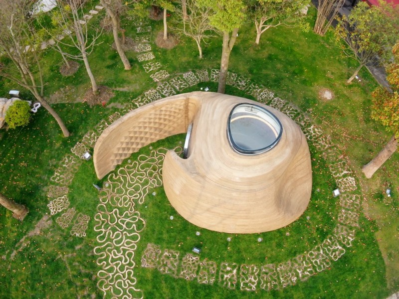 La libreria stampata in 3D apre al pubblico a&nbsp;Shanghai