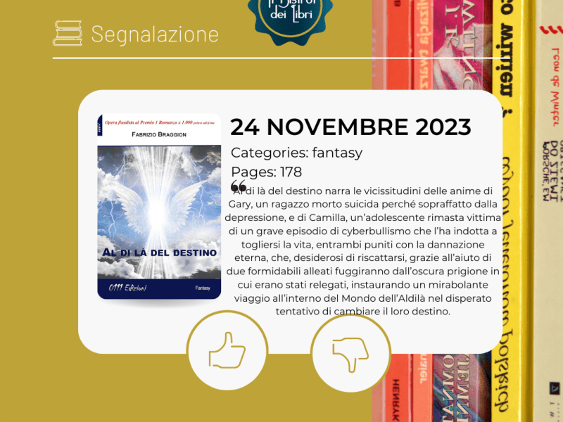 ‘Al di là del destino’ di Fabrizio Braggion –&nbsp;segnalazione